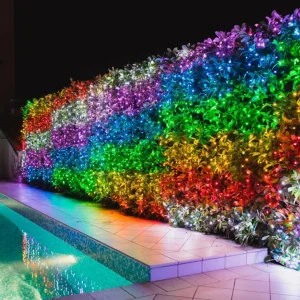 twinkly Guirlande lumineuse RVB, noir, 250 flammes 20m^ Lumière De Noël