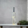 STAR TRADING Guirlande pour bouteilles Dew Drops 75 cm argentée^ Lampes Décoratives