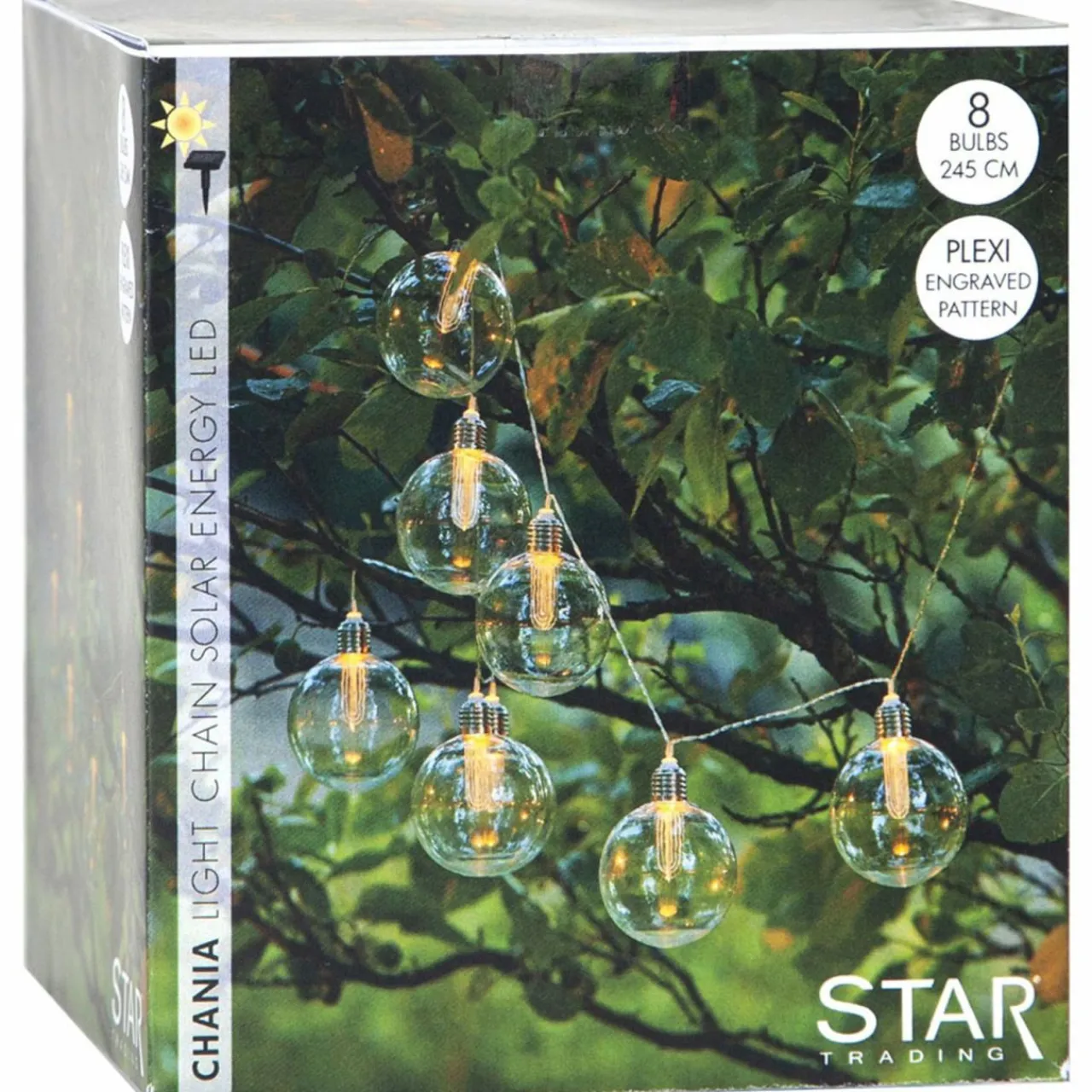 guirlande_solaire_led_chania__ampoules_globes_1.webp STAR TRADING Guirlande solaire LED Chania 8 ampoules globes^ Lampes Décoratives