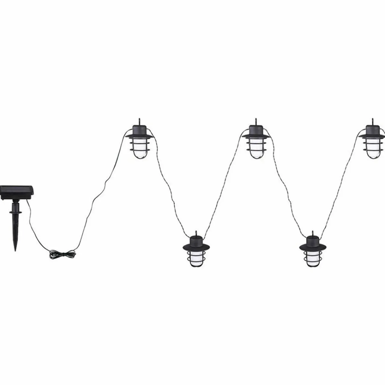 guirlande_solaire_led_f_avec__lanternes_0.webp Globo Guirlande solaire LED 33059F avec 10 lanternes^ Lampes Décoratives
