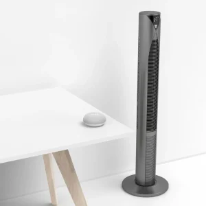 Hama Ventilateur sur pied Smart, capteur de température, télécommande^ Ventilateurs