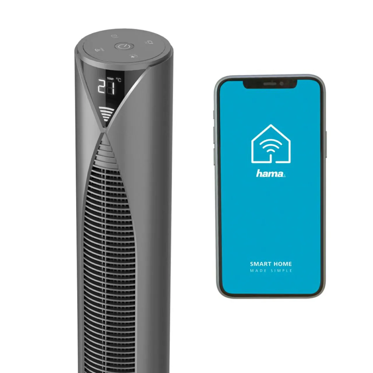 hama_ventilateur_sur_pied_smart_capteur_de_temprature_tlcommande_3.webp Hama Ventilateur sur pied Smart, capteur de température, télécommande^ Ventilateurs