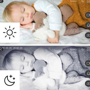 Hama WLAN Caméra d'intérieur smart, audio 2 voies Capteur mobile^ Caméras Connectées