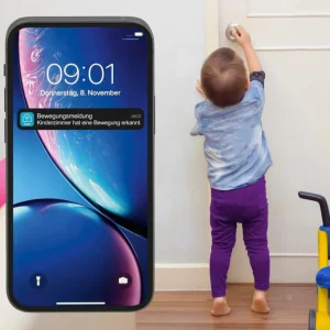 Hama WLAN Caméra d'intérieur smart, audio 2 voies Capteur mobile^ Caméras Connectées