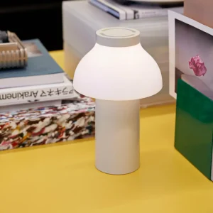 HAY PC Portable Lampe de table LED Batterie, blanc crème^ Lampes Décoratives
