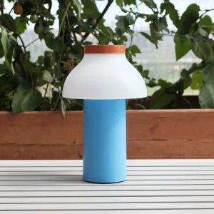 HAY PC Portable lampe de table LED Batterie, bleu ciel^ Lampes Décoratives
