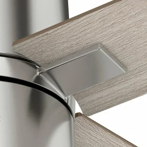 Hunter Beck ventilateur avec lumière, chêne/nickel^ Ventilateurs