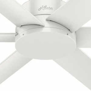 Hunter Kennicott ventilateur de plafond, blanc mat^ Ventilateurs