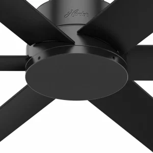 Hunter Kennicott ventilateur de plafond, noir mat^ Ventilateurs