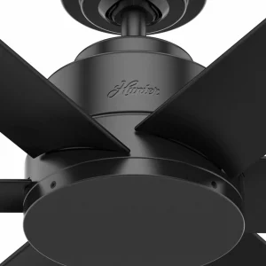 Hunter Kennicott ventilateur de plafond, noir mat^ Ventilateurs