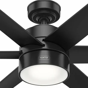 Hunter Solaria DC Ventilateur de plafond LED IP44 Ø 183^ Ventilateurs