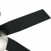 Hunter Ventilateur avec lumière Dante, noir/brun, silencieux, E27^ Ventilateurs