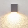 Lindby Jovan - applique d'extérieur en gris foncé^ Appliques Murales Extérieures
