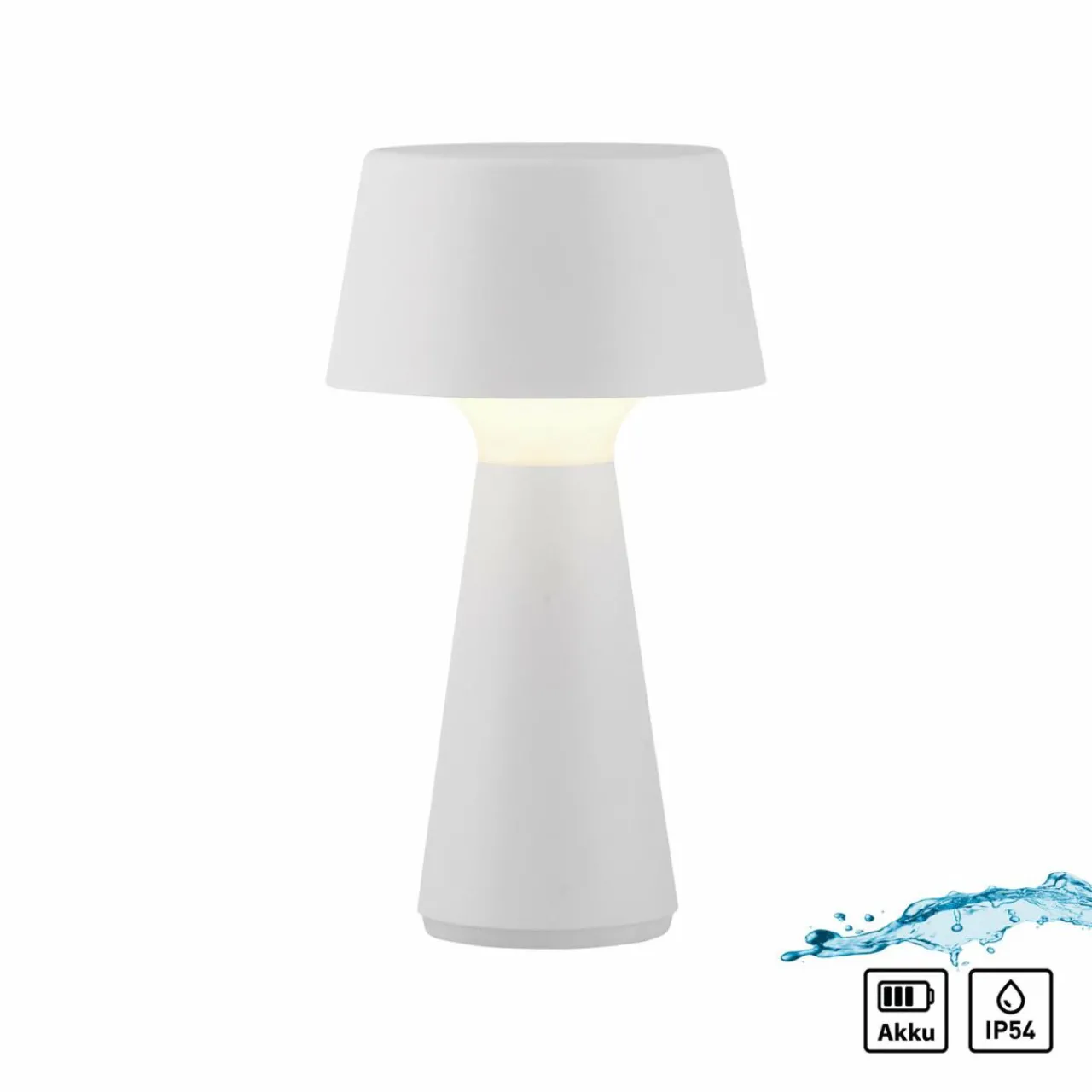 just_light_lampe_de_table_led_rechargeable_abera_blanc_plastique_ip_4.webp JUST LIGHT. Lampe de table LED rechargeable Abera blanc Plastique IP54^ Lampes Décoratives