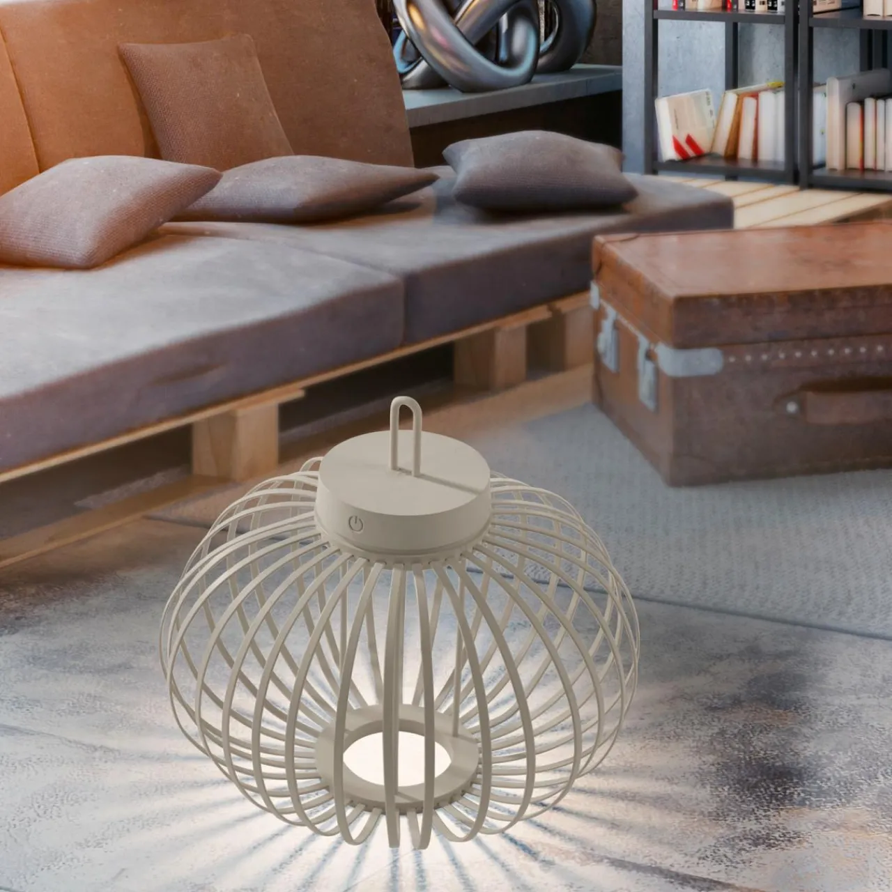 just_light_lampe_de_table_led_rechargeable_akuba_grisbeige_cm_bambou_0.webp JUST LIGHT. Lampe de table LED rechargeable Akuba gris-beige 33cm bambou^ Lampes Décoratives