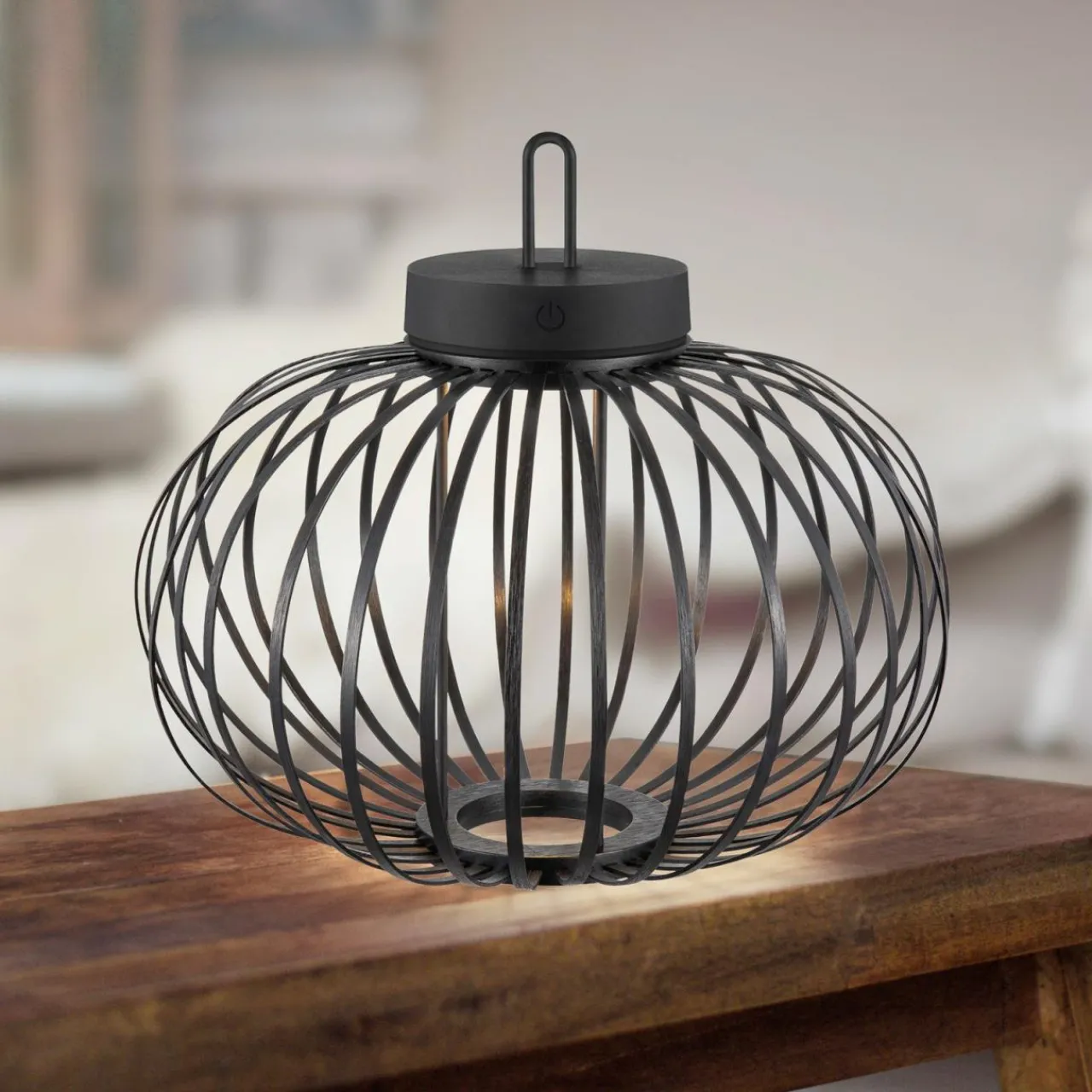 just_light_lampe_de_table_led_rechargeable_akuba_noir__cm_bambou_0-2.webp JUST LIGHT. Lampe de table LED rechargeable Akuba noir 33 cm Bambou^ Lampes Décoratives