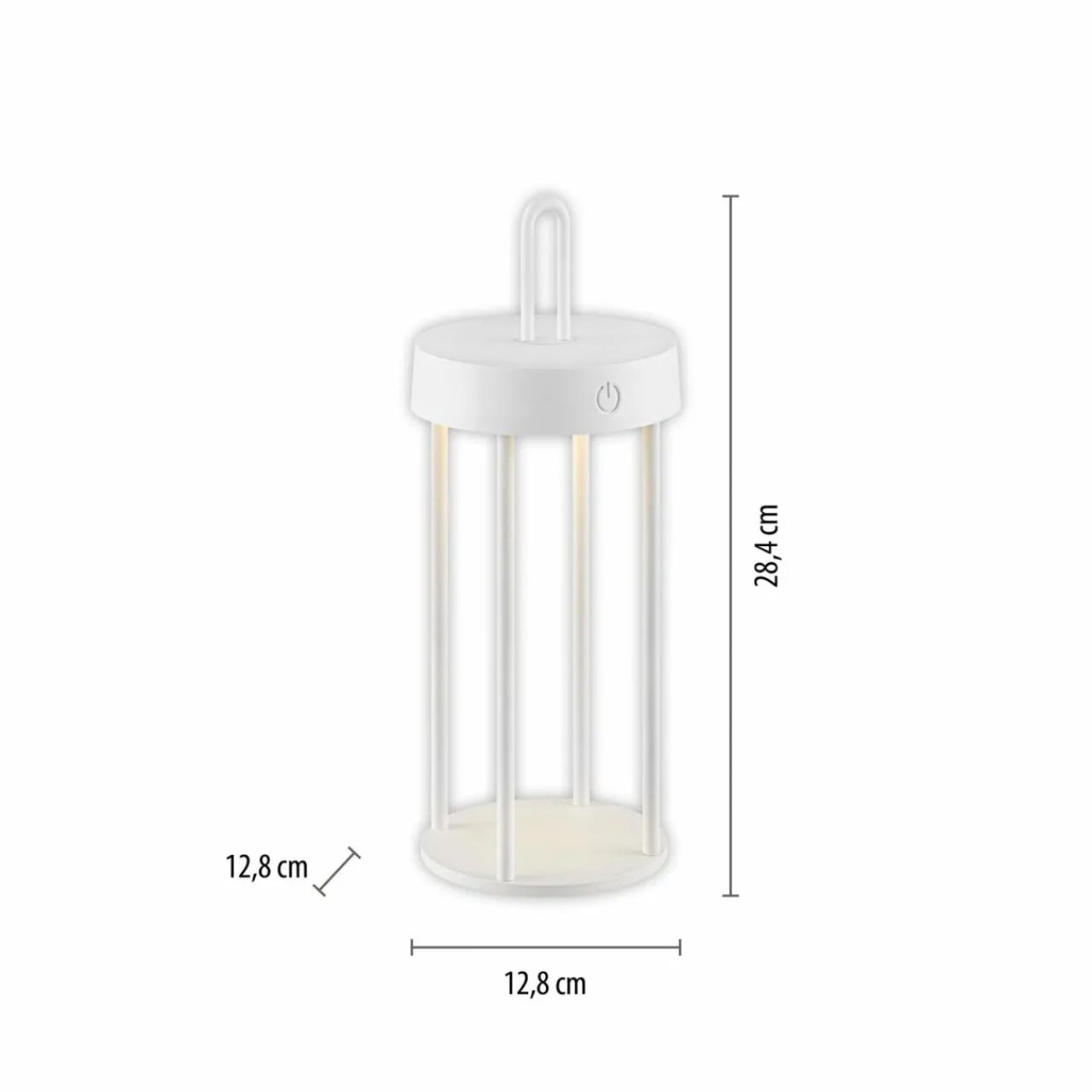 just_light_lampe_de_table_led_rechargeable_anselm_blanc__cm_fer_1.webp JUST LIGHT. Lampe de table LED rechargeable Anselm, blanc, 28 cm, fer^ Lampes Décoratives