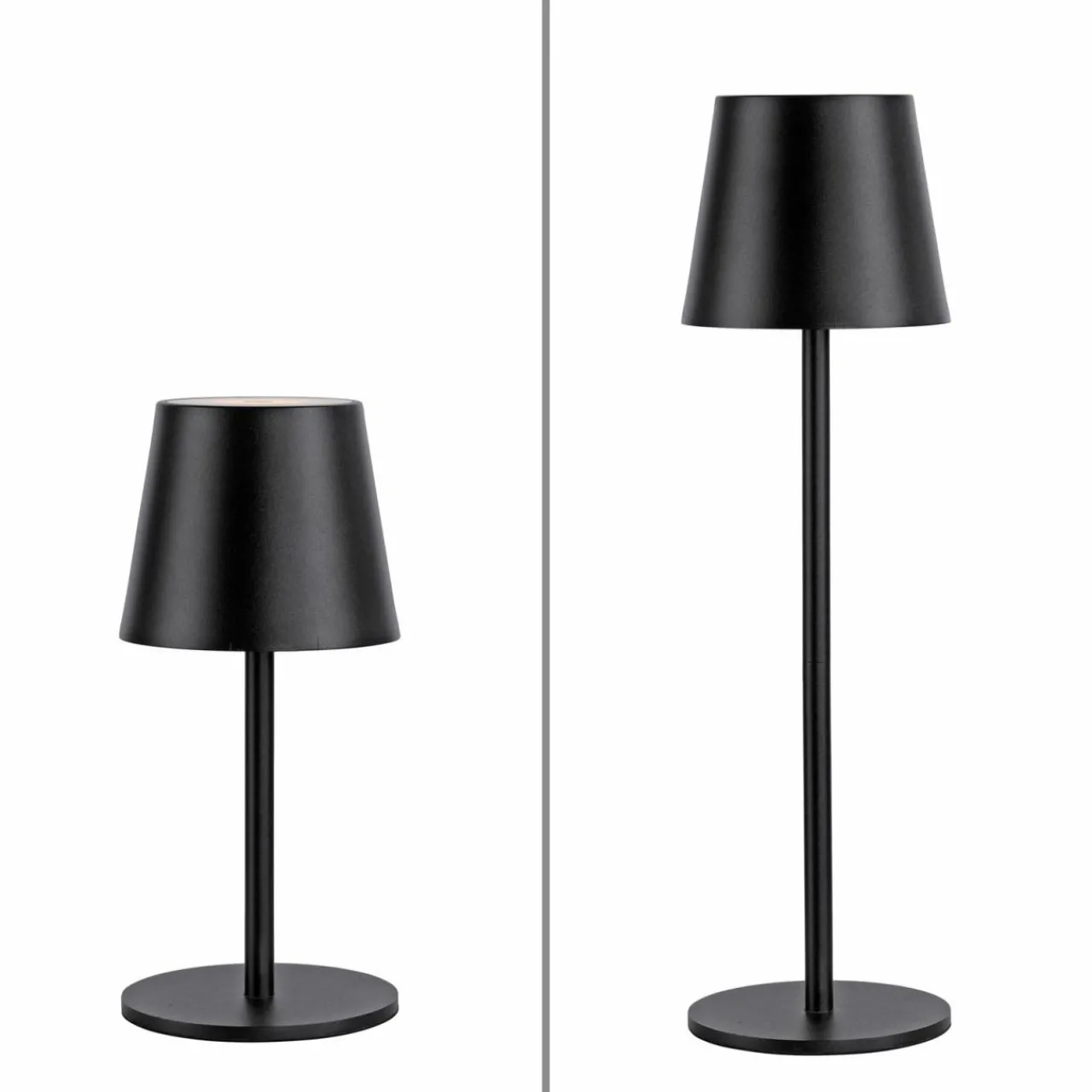 just_light_lampe_de_table_led_rechargeable_euria_noir_fer_ip_3.webp JUST LIGHT. Lampe de table LED rechargeable Euria, noir, fer IP54^ Lampes Décoratives
