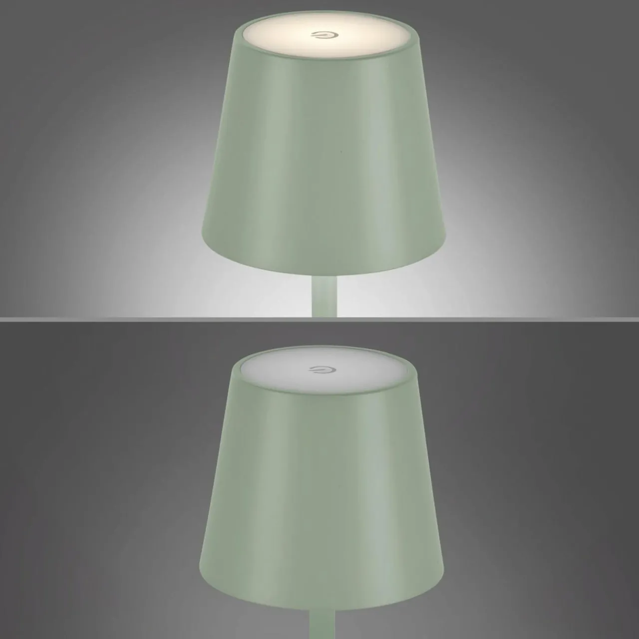 just_light_lampe_de_table_led_rechargeable_euria_vert_fer_ip_2.webp JUST LIGHT. Lampe de table LED rechargeable Euria, vert, fer, IP54^ Lampes Décoratives