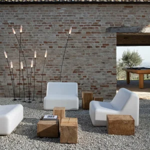 Karman Nilo lampadaire d’extérieur LED, 220 cm^ Lampes Décoratives