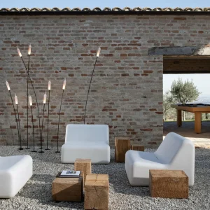 Karman Nilo lampadaire d’extérieur LED, 118 cm^ Lampes Décoratives
