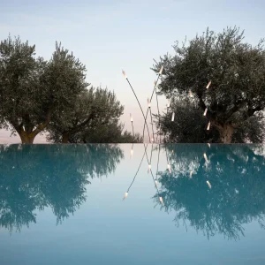 Karman Nilo lampadaire d’extérieur LED, 220 cm^ Lampes Décoratives