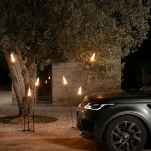 Karman Nilo lampadaire d’extérieur LED, 220 cm^ Lampes Décoratives