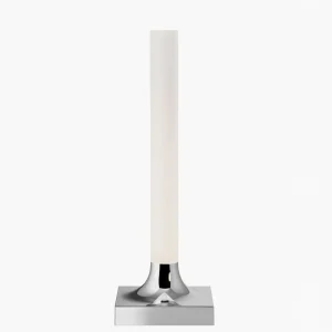 Kartell Goodnight lampe à poser LED IP54 chromée^ Lampes Décoratives
