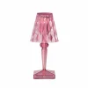 Kartell Lampe à poser rechargeable LED Battery, rose pastel, IP54^ Lampes Décoratives