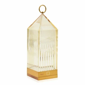 Kartell Lantern lampe à poser LED, ambre IP54^ Lampes Décoratives