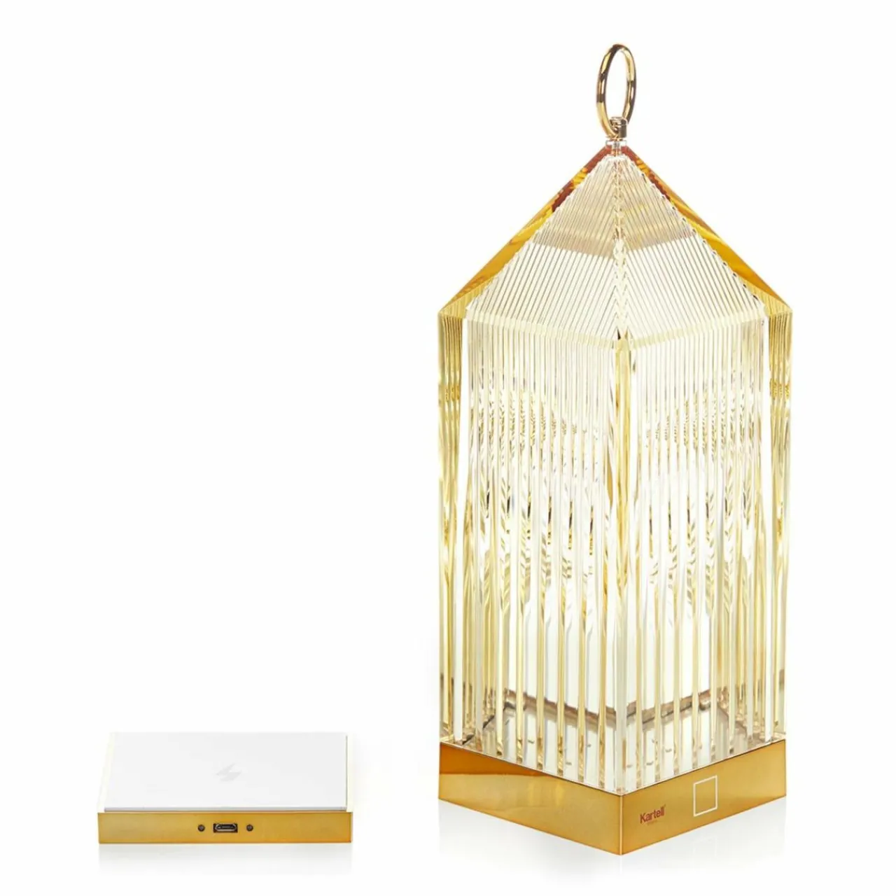 kartell_lantern_lampe__poser_led_ambre_ip_4.webp Kartell Lantern lampe à poser LED, ambre IP54^ Lampes Décoratives