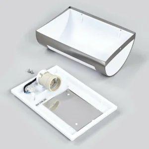 Lindby Kinga - applique pour l'extérieur en inox^ Appliques Murales Extérieures