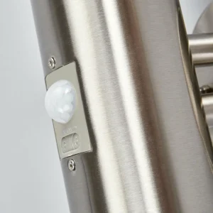Lindby Kristof - applique extérieure inox avec détecteur^ Appliques D'Extérieur Avec Détecteur
