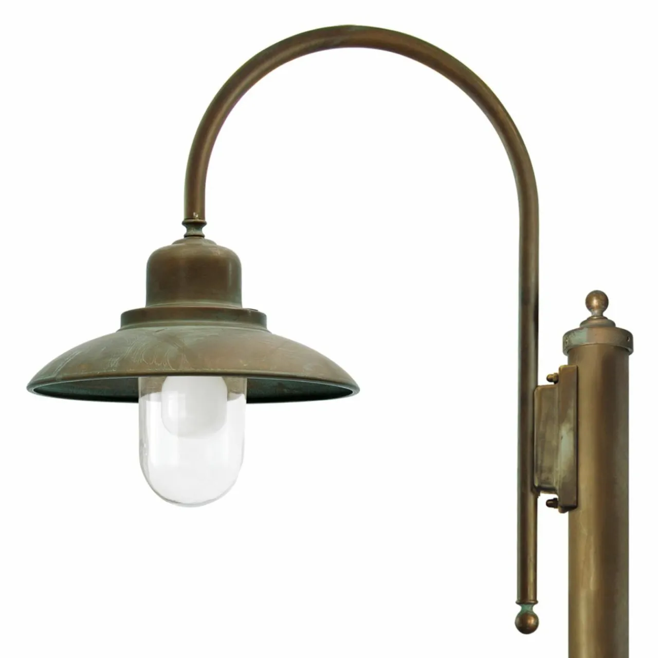 lampadaire_dextrieur_casale__cm___lampe_1.webp Moretti Luce Lampadaire d'extérieur Casale 270 cm à 1 lampe^ Lampadaires D'Extérieur