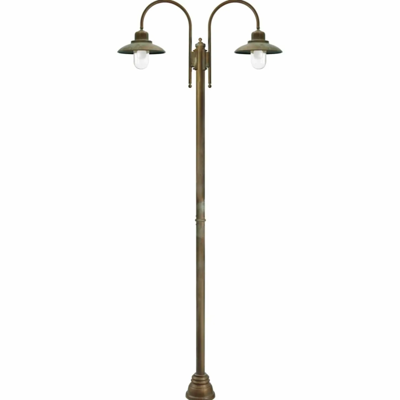 lampadaire_dextrieur_casale_cm___lampes_0.webp Moretti Luce Lampadaire d'extérieur Casale 270cm à 2 lampes^ Lampadaires D'Extérieur