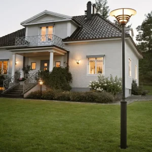 Konstsmide Lampadaire d’extérieur Gemini 517 noir^ Lampadaires D'Extérieur