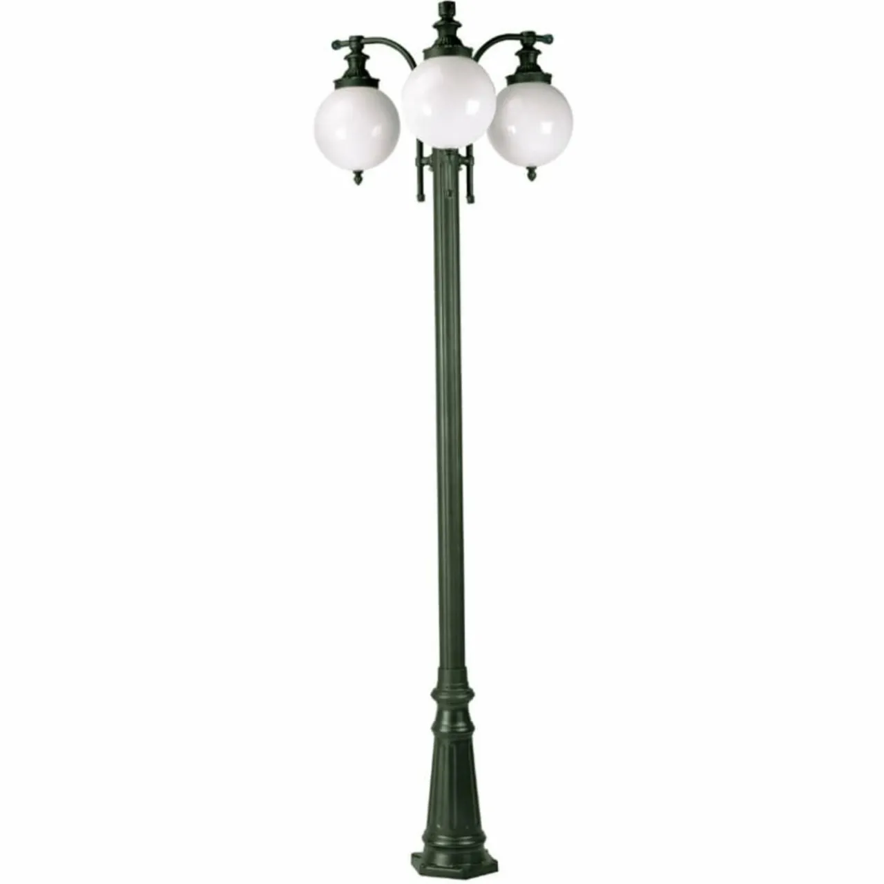 lampadaire_dextrieur_madeira___lampes_vert_fonc_0.webp K.S. Verlichting Lampadaire d'extérieur Madeira à 3 lampes vert foncé^ Lampadaires D'Extérieur