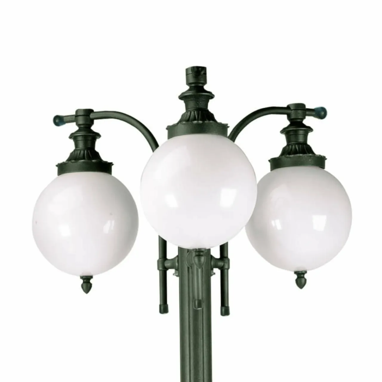 lampadaire_dextrieur_madeira___lampes_vert_fonc_1.webp K.S. Verlichting Lampadaire d'extérieur Madeira à 3 lampes vert foncé^ Lampadaires D'Extérieur