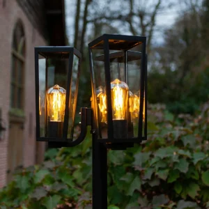 LUTEC Lampadaire d’extérieur Pine, 3 lampes, IP44^ Lampadaires D'Extérieur