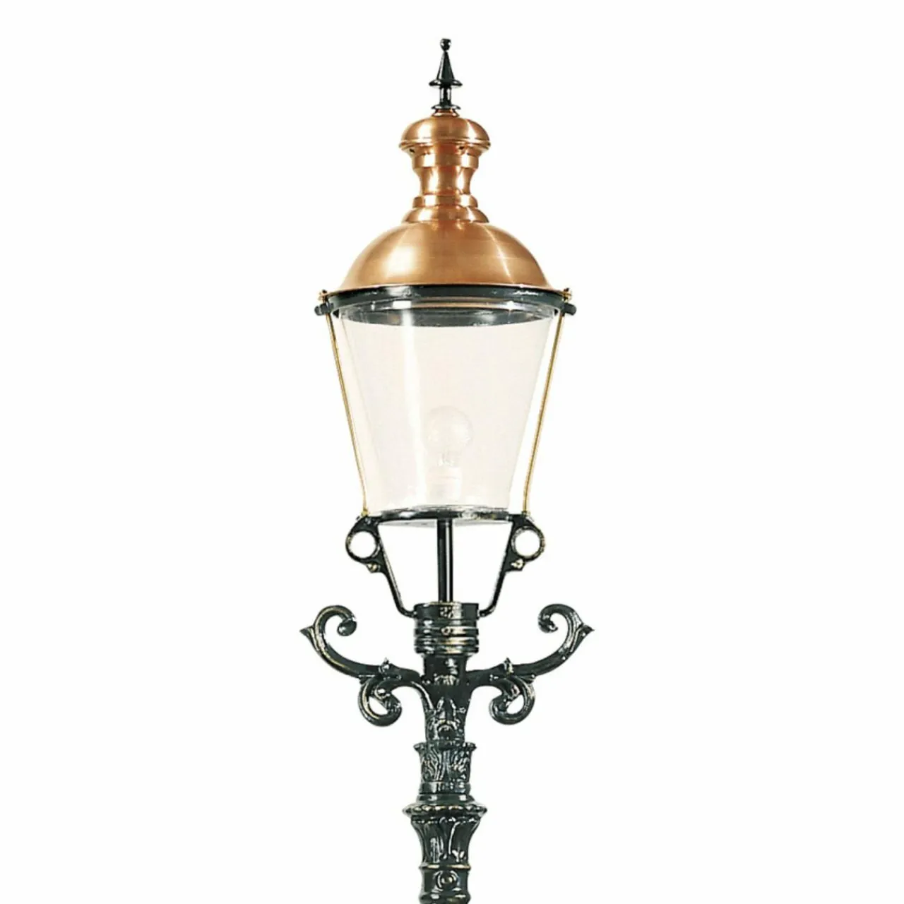 lampadaire_dsseldorf_vert_1.webp K.S. Verlichting Lampadaire Düsseldorf vert^ Lampadaires D'Extérieur
