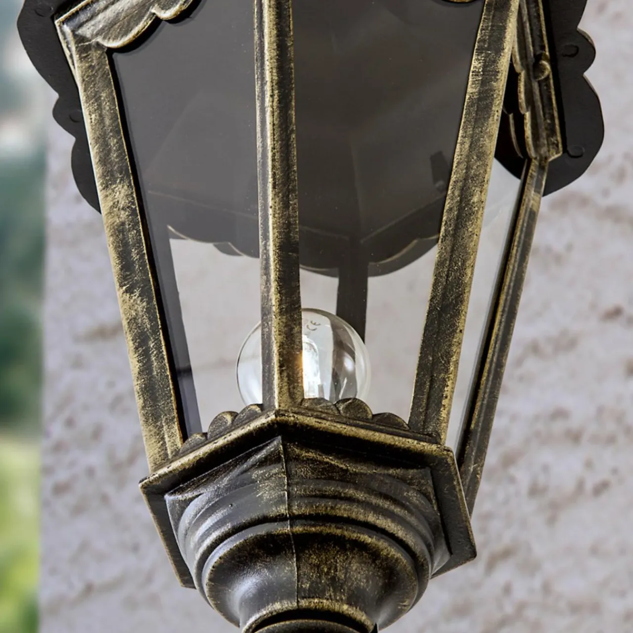 lampadaire_fabio_brun___lampe__cm_2.webp ORION Lampadaire Fabio brun à 1 lampe 211 cm^ Lampadaires D'Extérieur