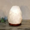 Wagner Life Lampe à cristal de sel Rock White Line, 2-3 kg^ Lampes Décoratives