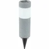 EGLO Lampe à piquet LED solaire Mino, gris^ Lampes Décoratives