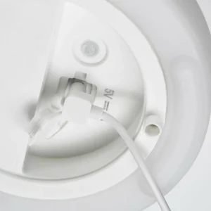 FH Lighting Lampe à poser batterie LED Termoli conique, 25 cm^ Lampes Décoratives