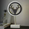 STAR TRADING Lampe à poser déco LED Woodworks^ Lumière De Noël