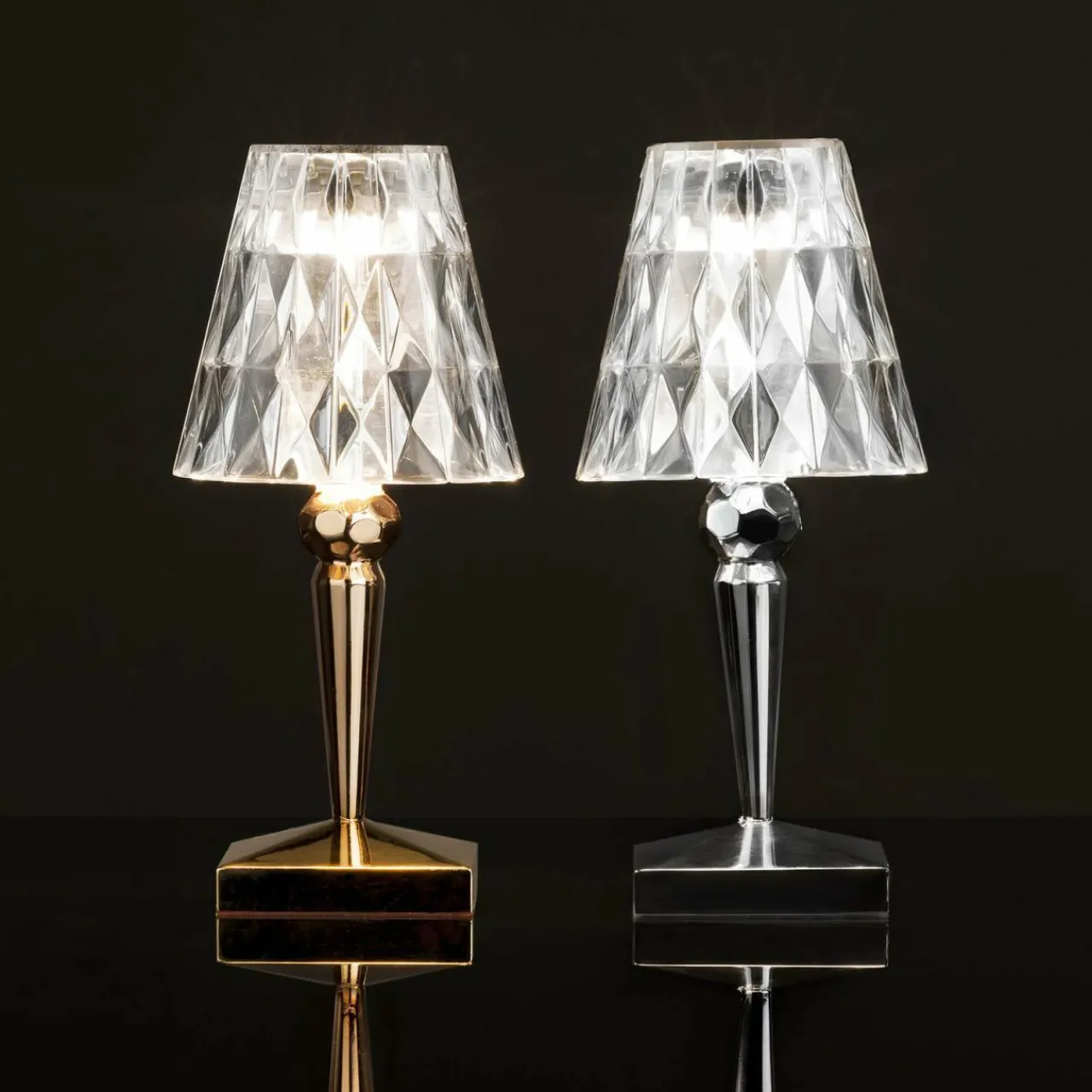 lampe__poser_led_dcorative_battery_dore_2.webp Kartell Lampe à poser LED décorative Battery, dorée^ Lampes Décoratives