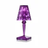 Kartell Lampe à poser LED décorative Battery, prune^ Lampes Décoratives