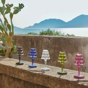 Kartell Lampe à poser LED décorative Battery, prune^ Lampes Décoratives