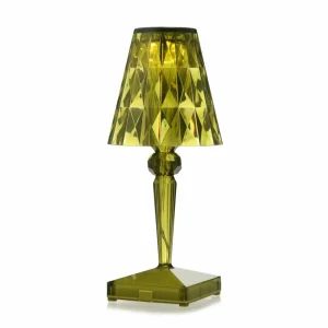 Kartell Lampe à poser LED décorative Battery, verte^ Lampes Décoratives