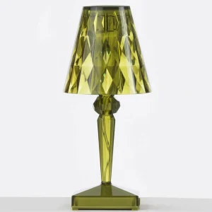 Kartell Lampe à poser LED décorative Battery, verte^ Lampes Décoratives